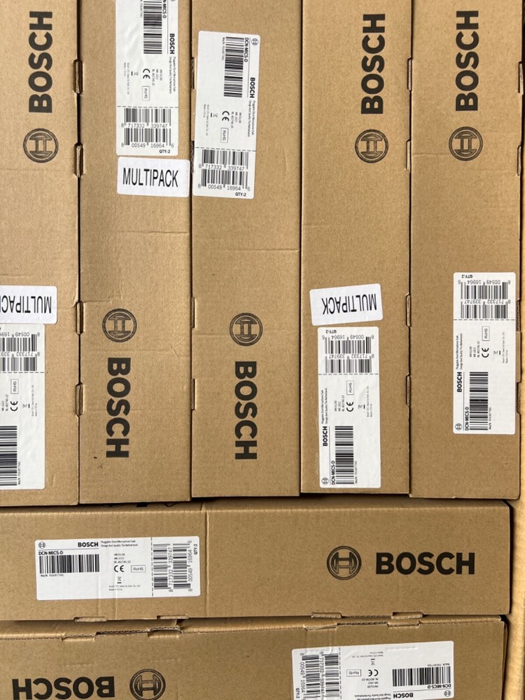 Bosch DCN-MICS-D Pluggable Short Microphone Dark