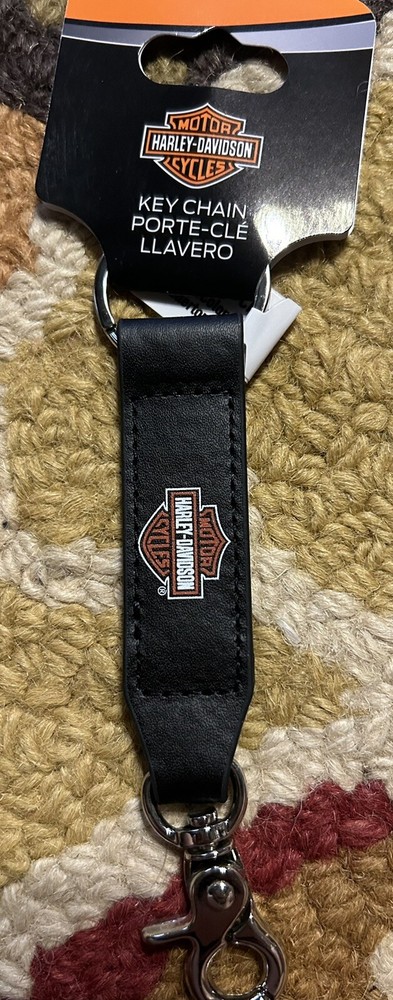 Harley-Davidson Leather Harley Davidson Printed Strap Key Chain