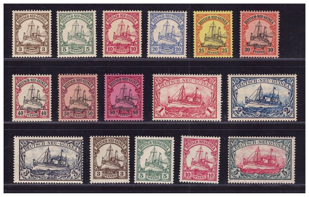 DNG Einzelwerte aus Minr. 7 - 24 ** postfrisch (mnh)