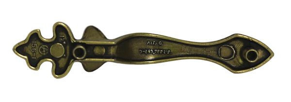 3" Vertical Pull with Thumb Rest Antique English