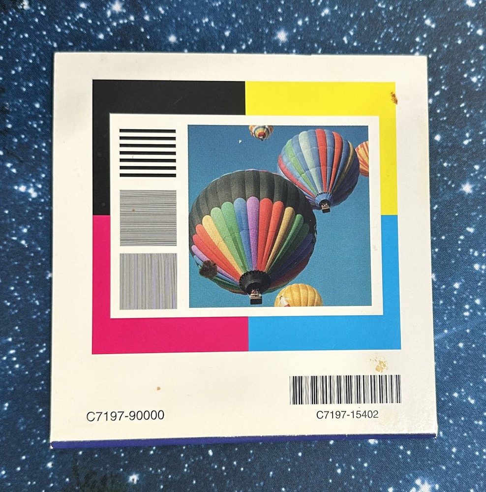 1998 HP PrecisonScan ScanJet Scanning Software Version CD-ROM