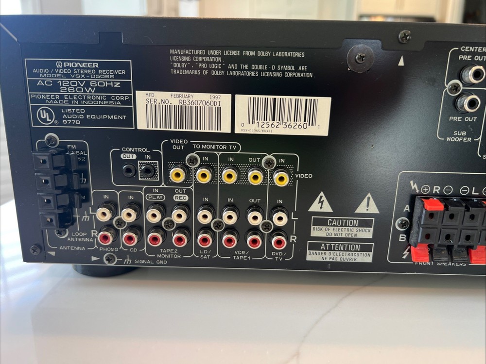 Pioneer Receiver VSX-D506S