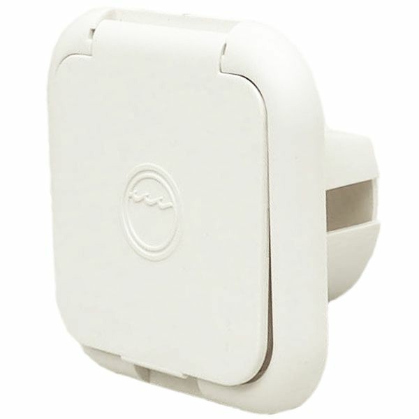 ITC Boat Transom Wash Down Cup 97016-GW | White Plastic Holder