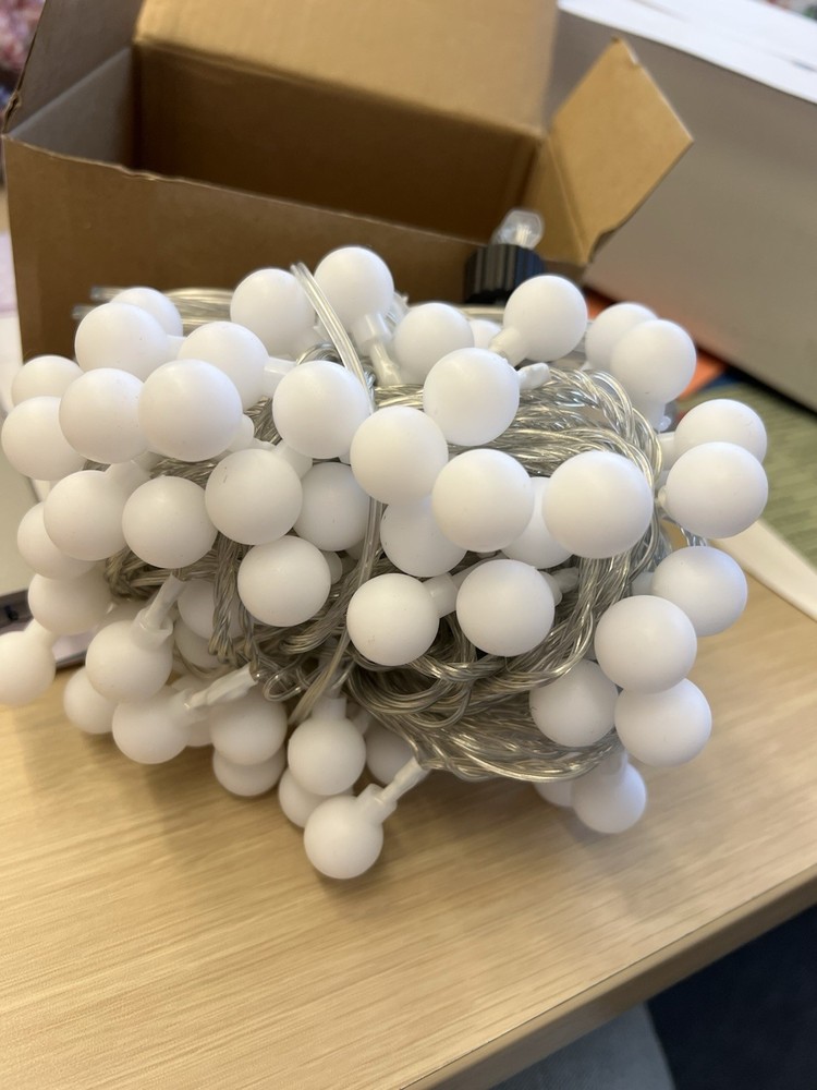 NEW Globe String Lights In Box