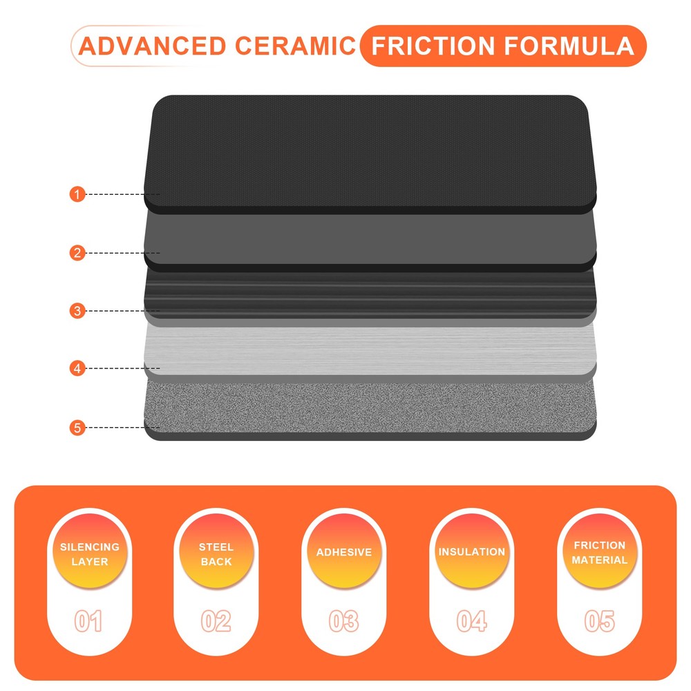 Spec Ceramic Front Brake Pads for Chevy Suburban 2015-2020