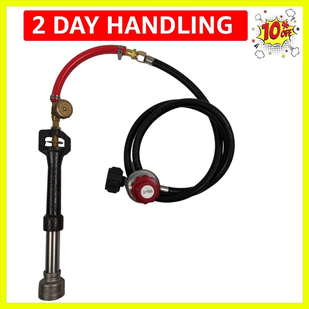 Propane Forge Burner with Regulator, Knife Making Gas Forge Burner for Blacks...