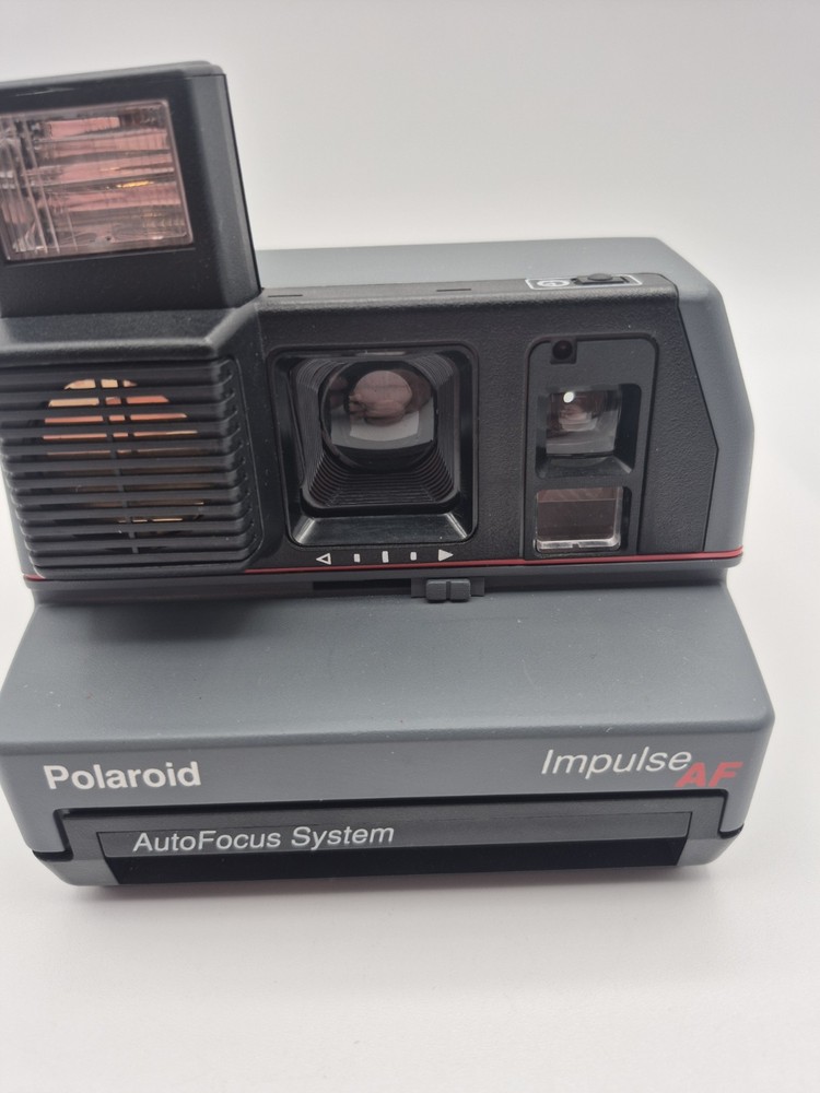 Polaroid Impulse AF AutoFocus System Vintage Instant Camera Gray Untested
