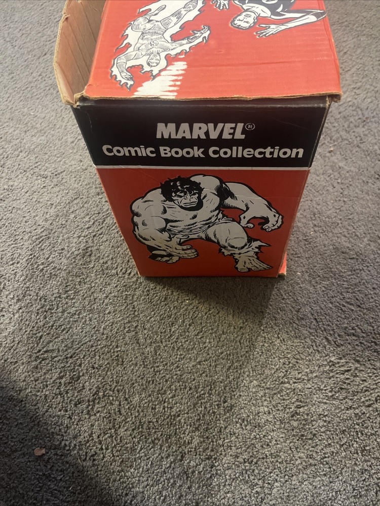 MARVEL STUDIOS COMICS VINTAGE 1989 COMIC BOOK COLLECTION COLLECTORS BOX