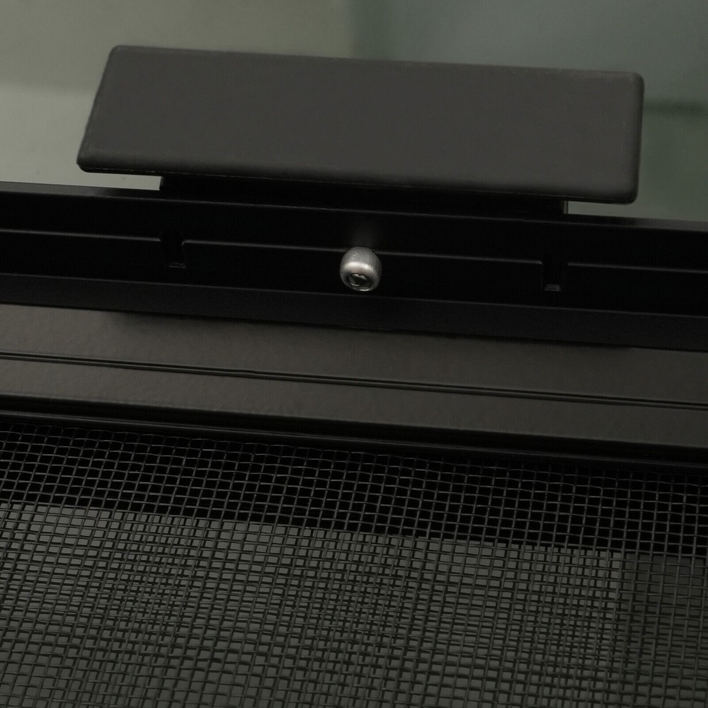 RV Exit Window 42" W x 22" H Optional Trim RV Window Replacement Camper Black US