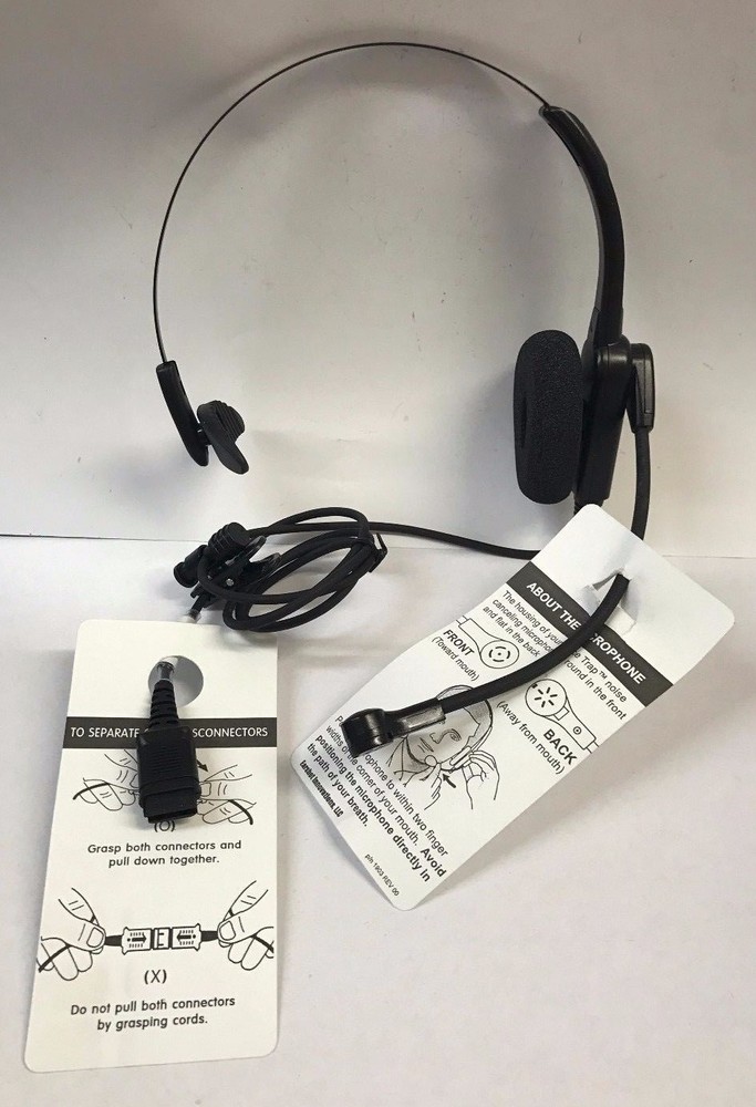 Chameleon Over The Head Phone and Computer Monaural Headset