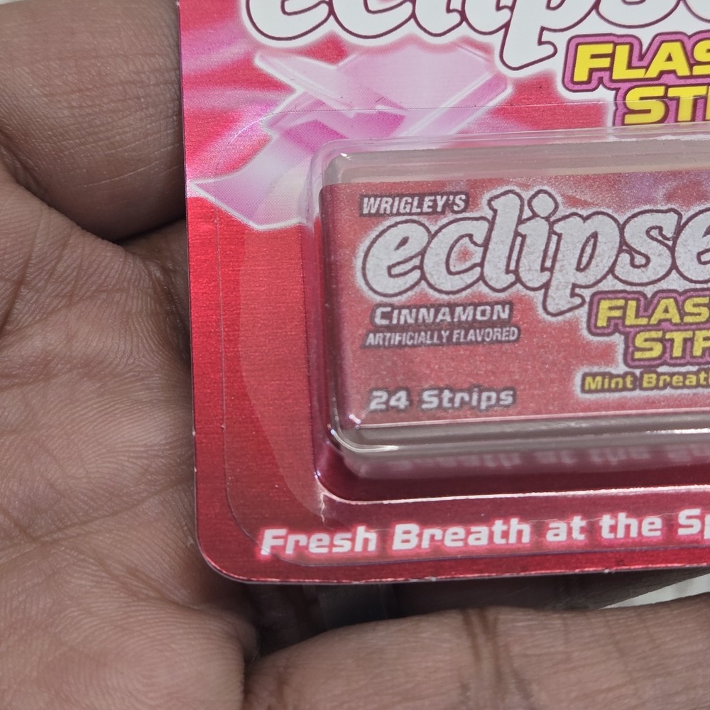 Wrigley's Eclipse Flash Strips Cinnamon Mint Breath Strips 1 Collectible Pack