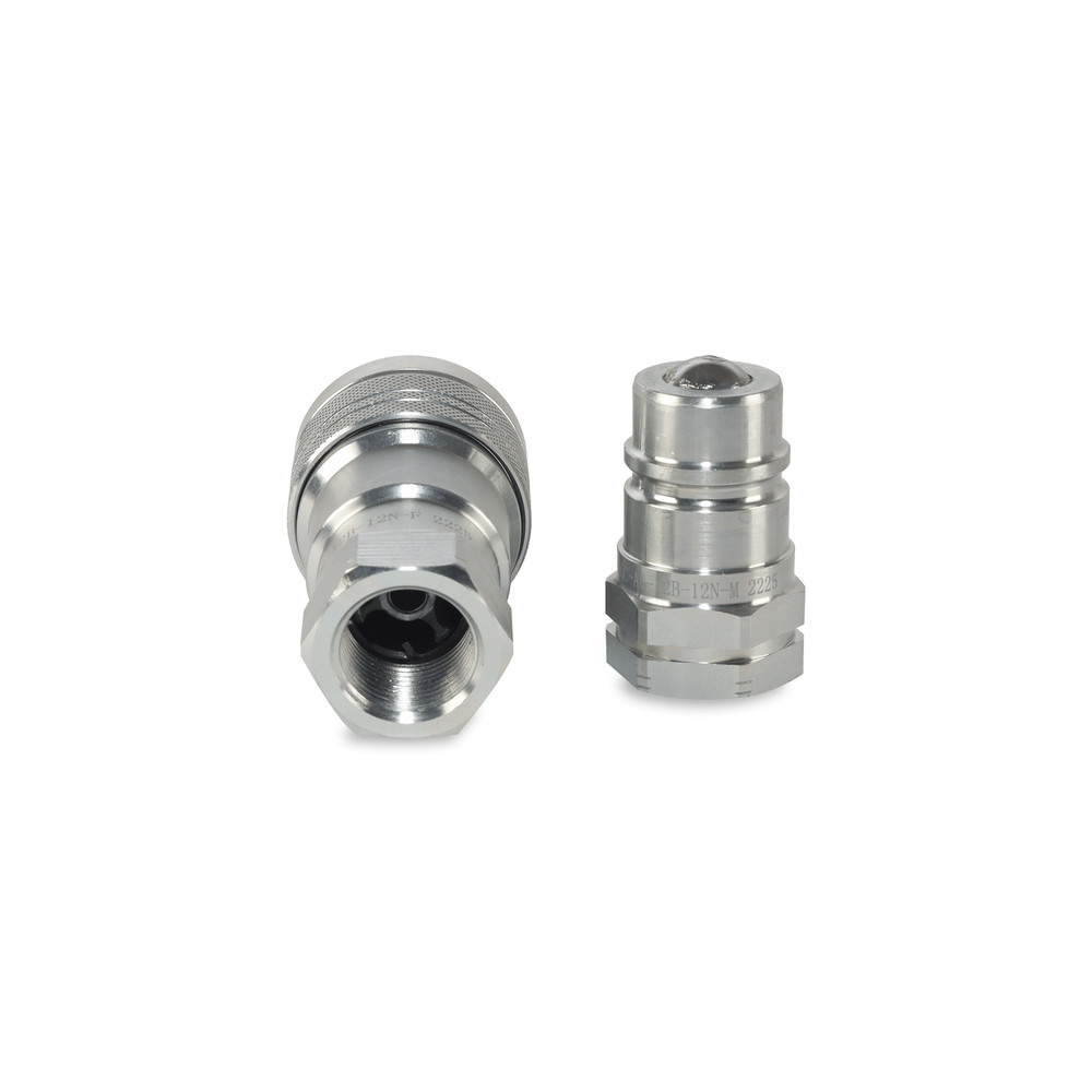 3/4″ AG Hydraulic Quick Couplers Set - 3/4″ NPT Thread