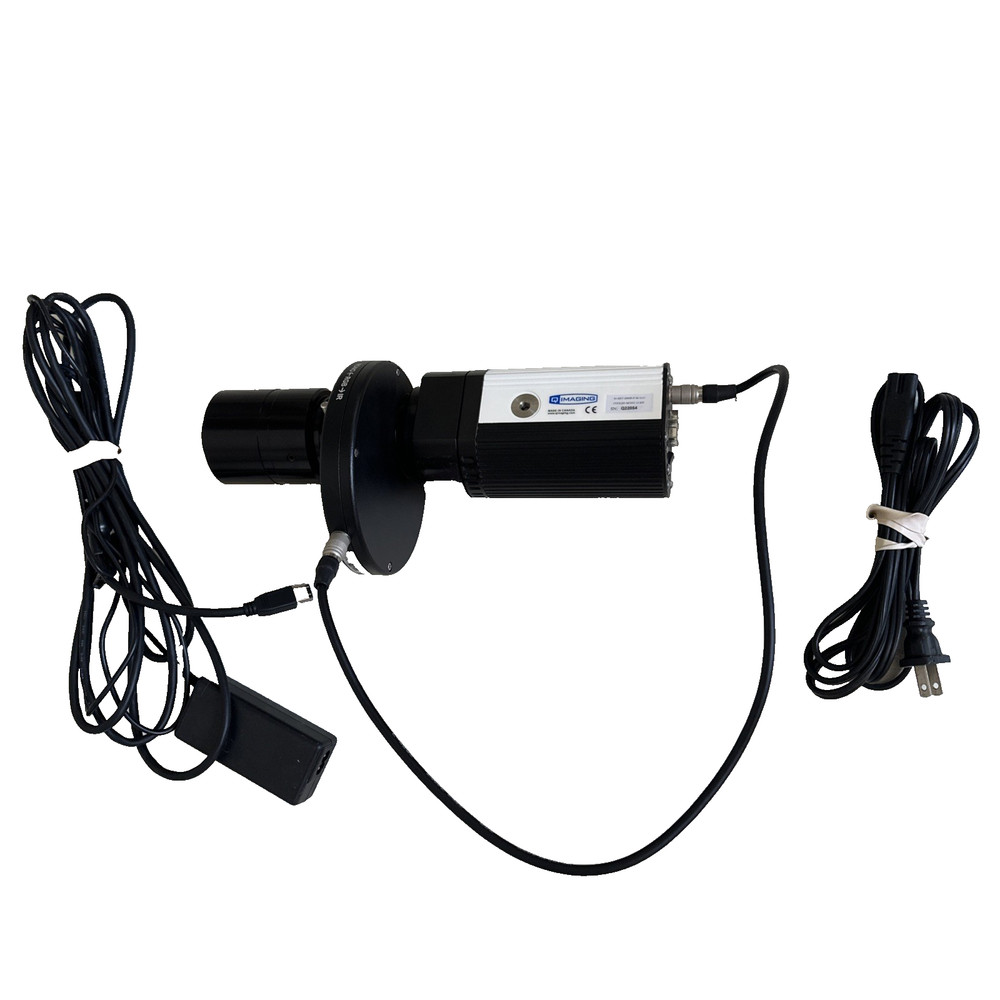 QImaging Retiga 2000R 1394 Digital CCD Microscope Camera Optem Motorized Lens