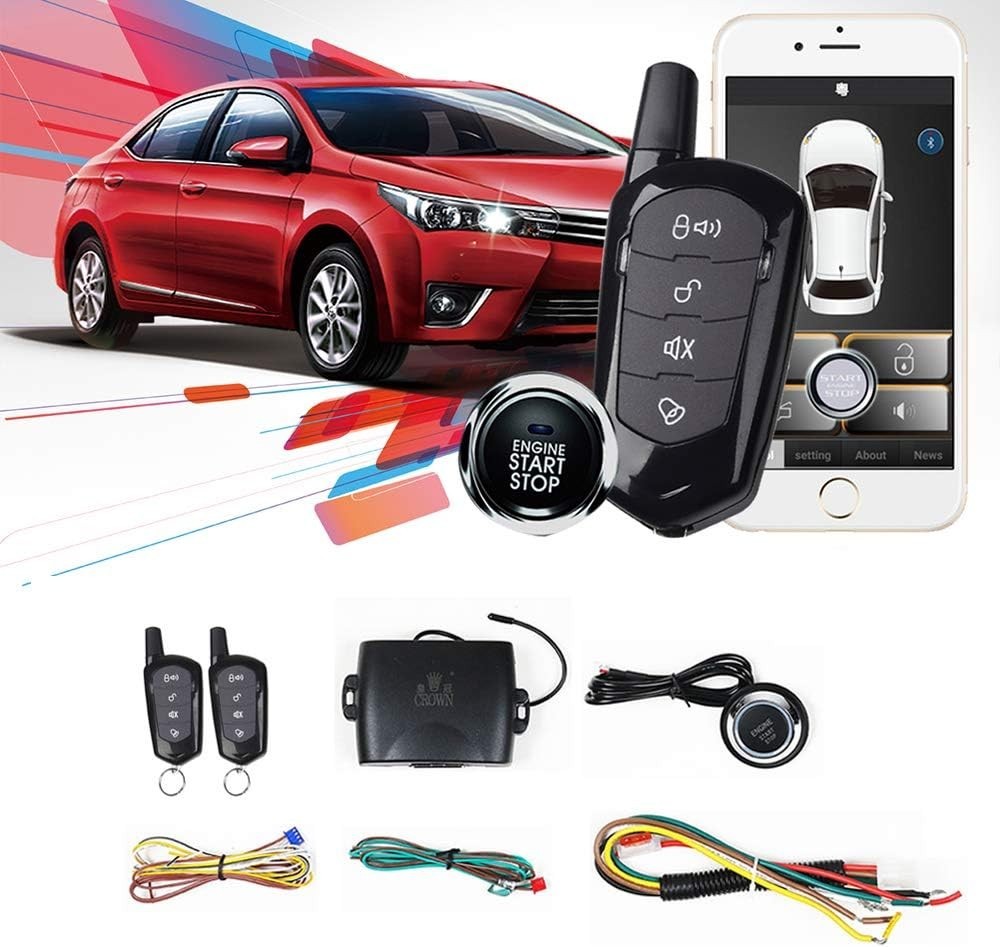 Universal Car Remote Engine Starter Push Engine Start for Car Keyless Entry L...