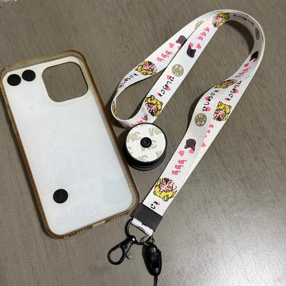 iPhone 14 pro Max case Sailor Moon Lanyard