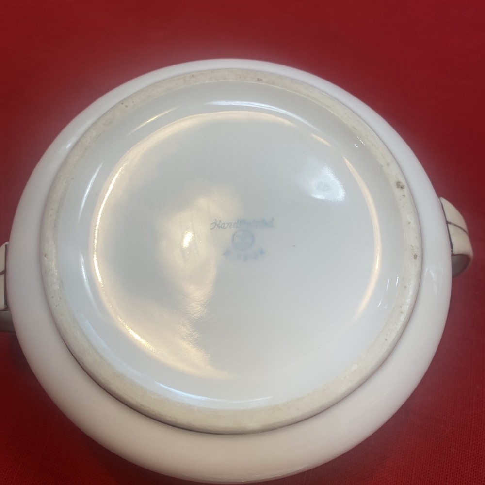 Vintage Sugar Bowl/HandPainted