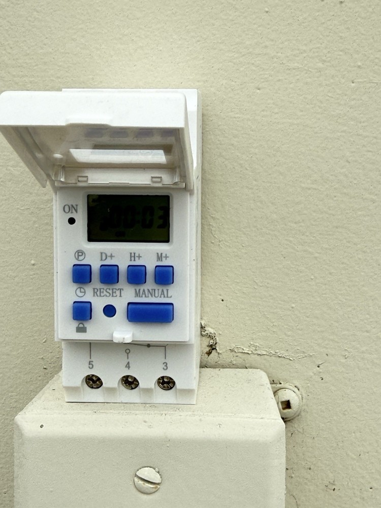 Digital LCD Programmable Weekly Timer 220V 30A Time Relay Switch Din Rail Mount