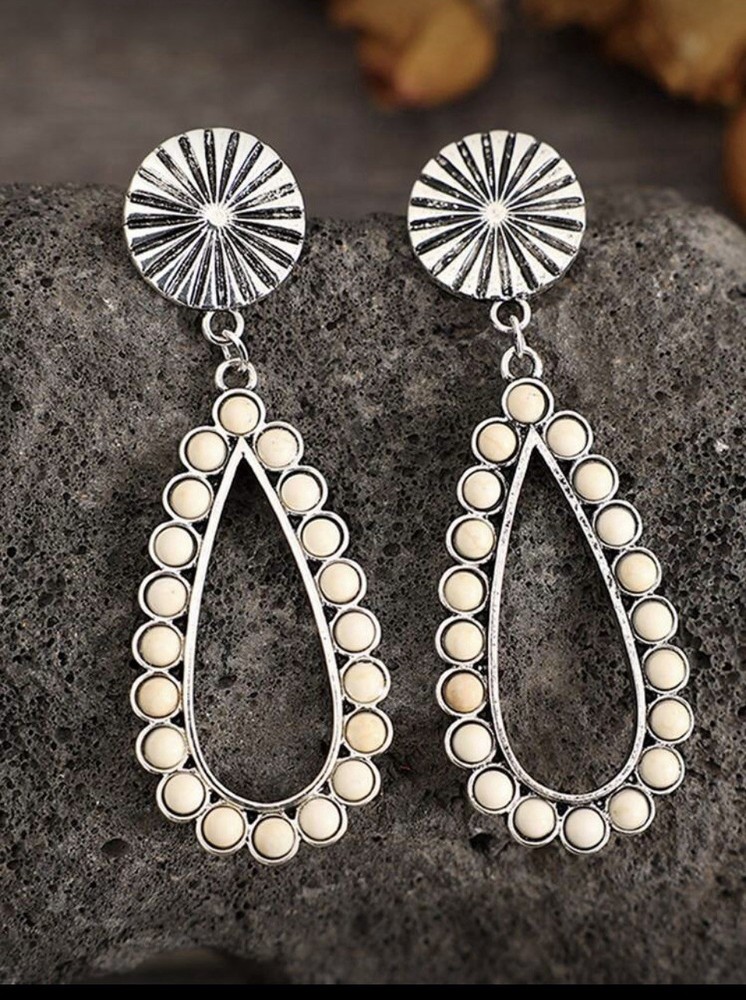Vintage Water Drop Earrings