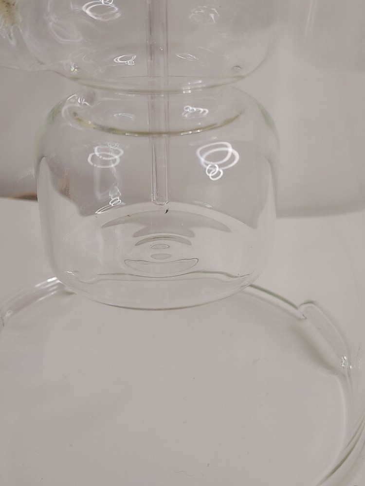 Vintage Wolfard or Wolfard style Handblown Glass Lantern