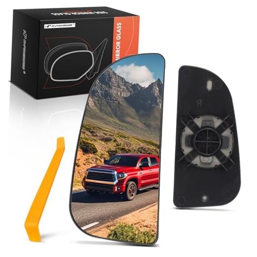 Lower Mirror Glass - Compatible with Dodge Ram 1500 2009 Left Driver Side