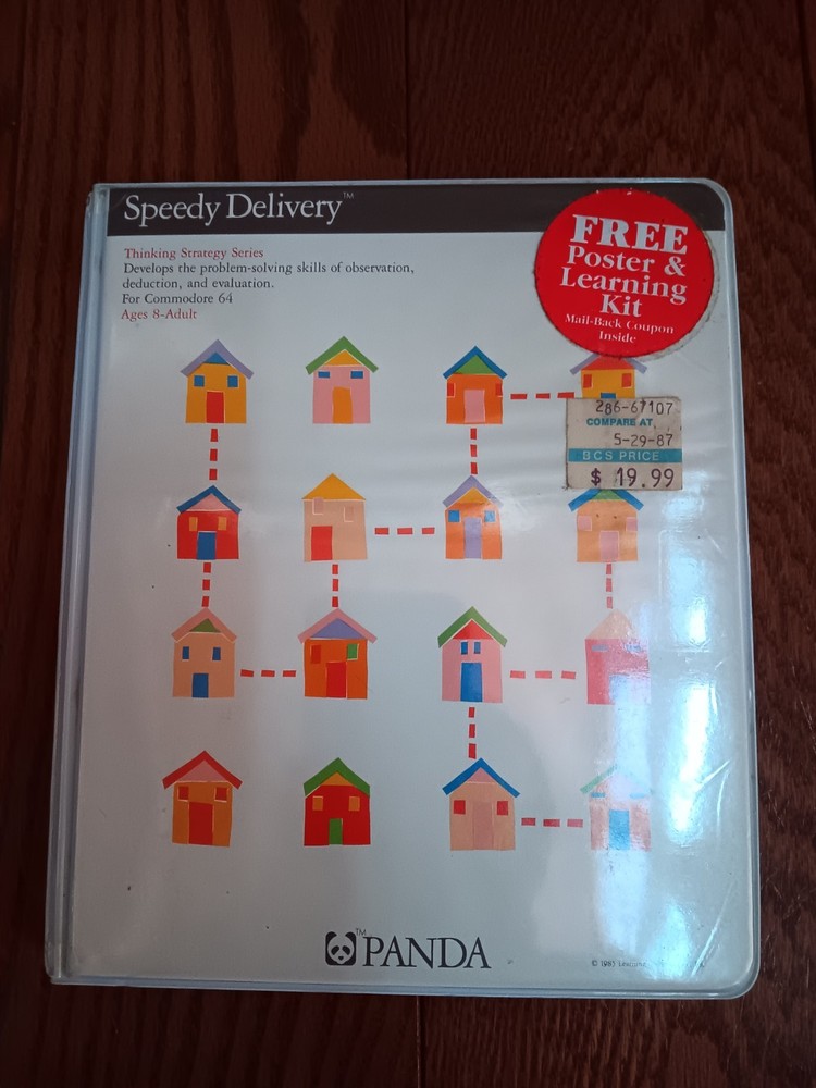 Commodore64 Speedy Delivery Thinking Strategy Series Panda Learbing Technologies