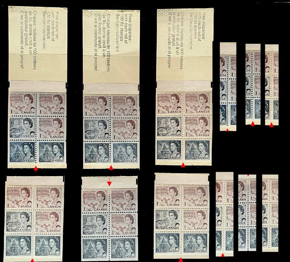 CANADA 1967 CENTENNIAL BK#69j (i), BSS NO Tagging, REGULAR & PERF SHIFT VVARIETY