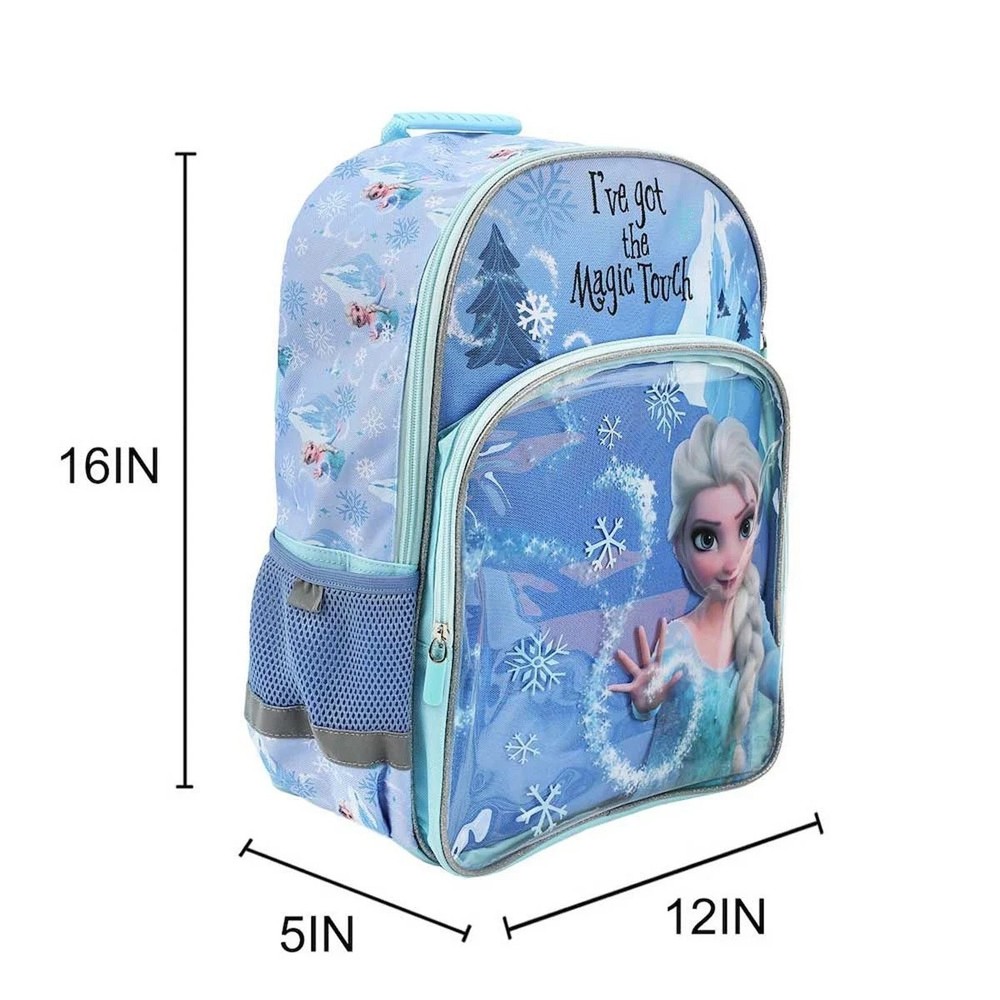 Frozen Elsa Magic Touch Youth Backpack 6-Piece Set