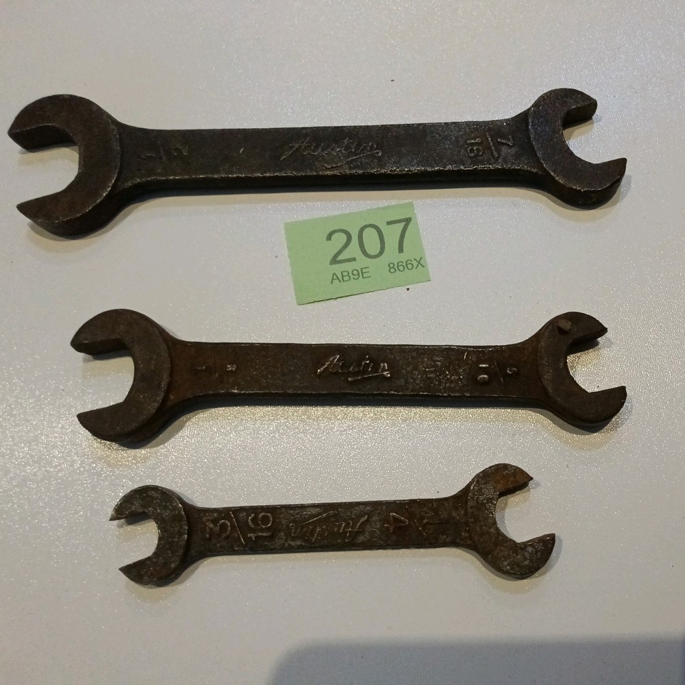 Vintage Austin Spanners X3 # 207