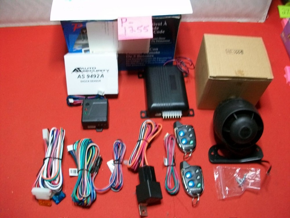 PRESTIGE SECURITY SYSTEMS # APS510C 5 BUTTON CODE HOPPING REMOTE SECURITY SYSTEM