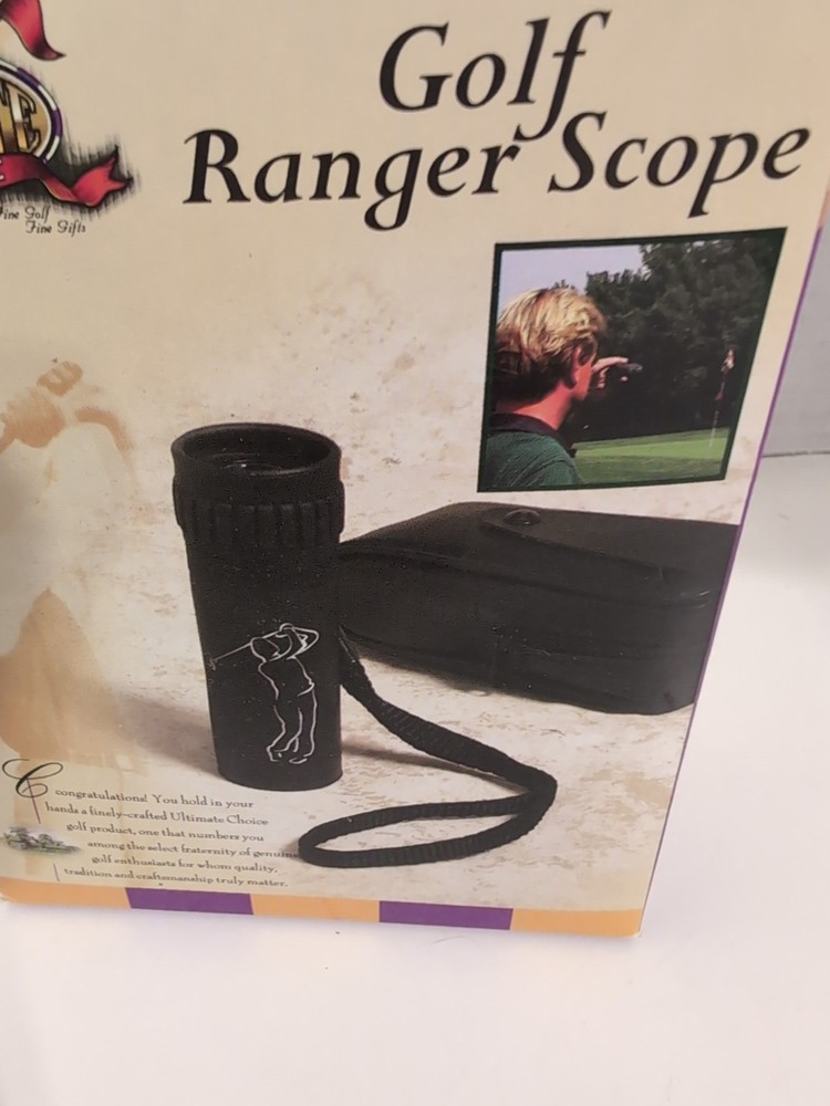 Ultimate Choice Golf Range Scope & Case NEW In Box