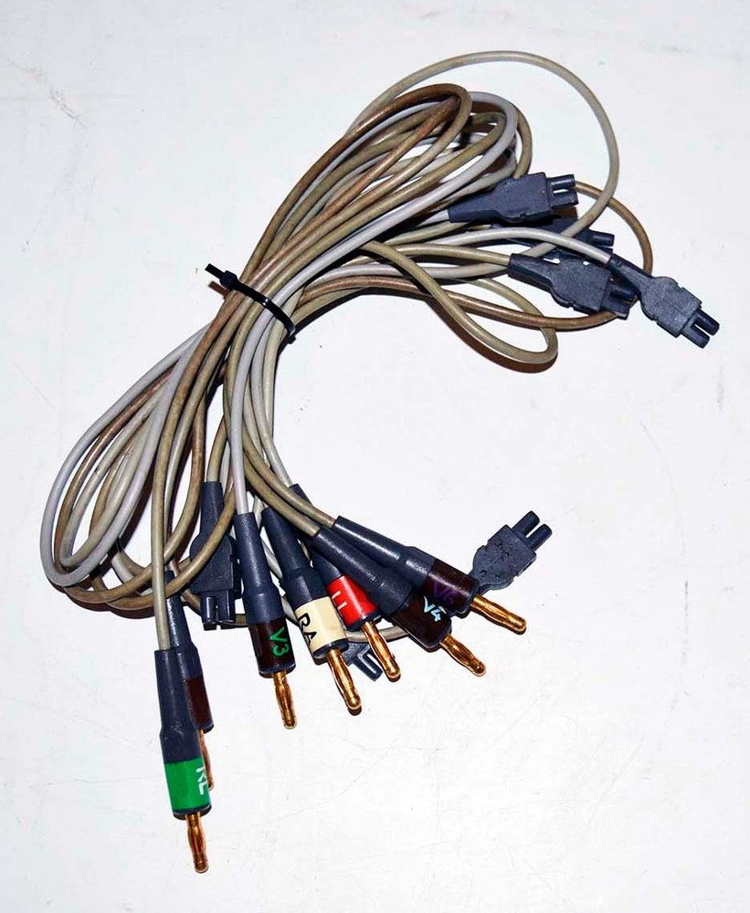 EKG ECG Leads Cables