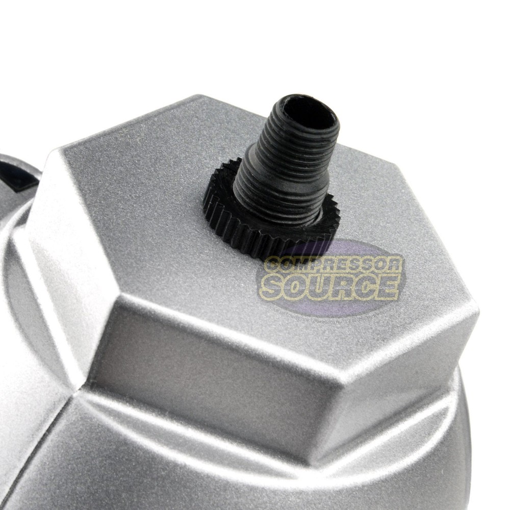 1" Compressor FRL Compressed Air Filter Regulator Oiler Lubricator w/ Auto Drain