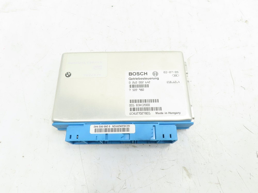 BMW Z4 E85 E86 Module, Transmission Automatic TCM TCU 7526474