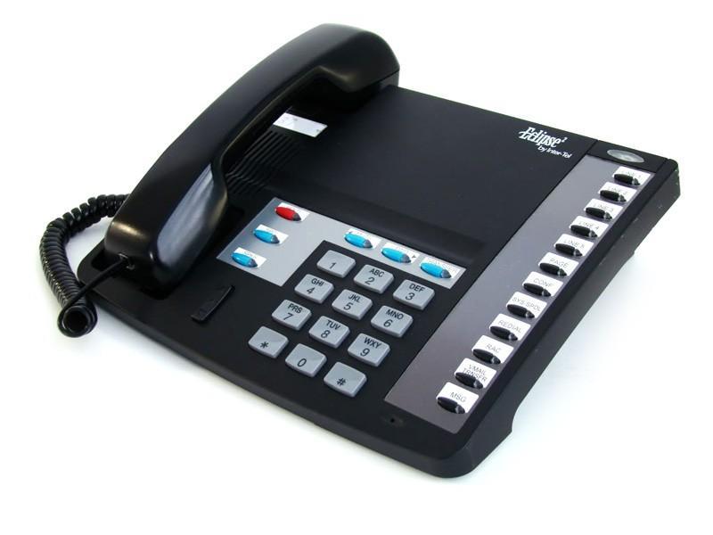 Fully Refurbished Intertel Eclipse 2 560.4100 12-Button Speaker Phone (Charcoal)
