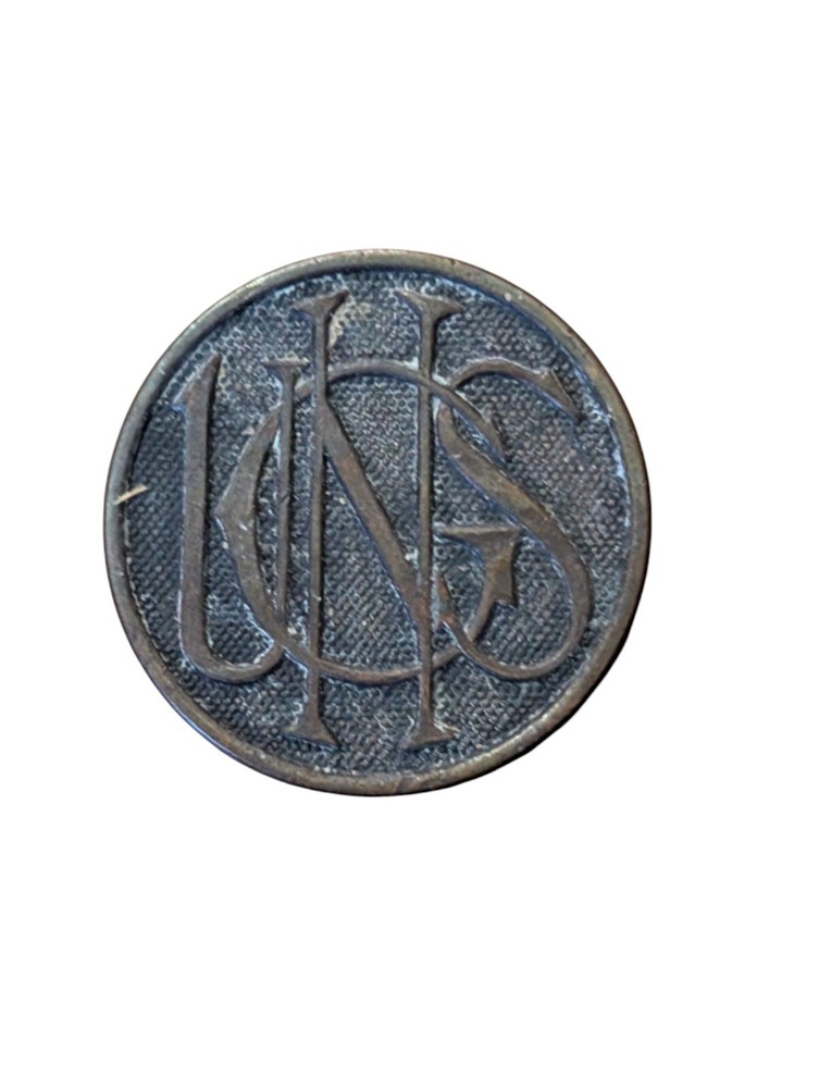 WWI US Army National Guard/ Script Collar Disk