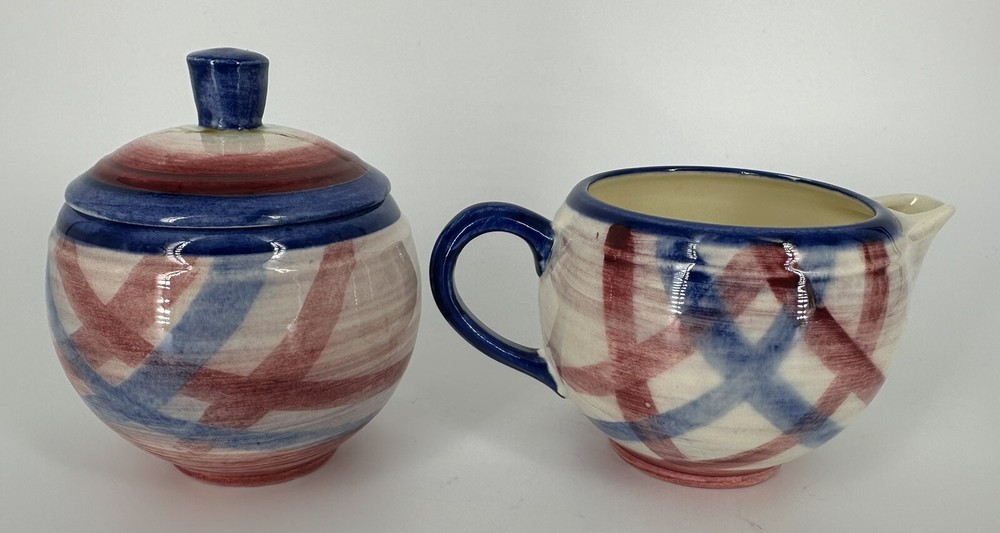 Vernonware Calico Cream & Sugar
