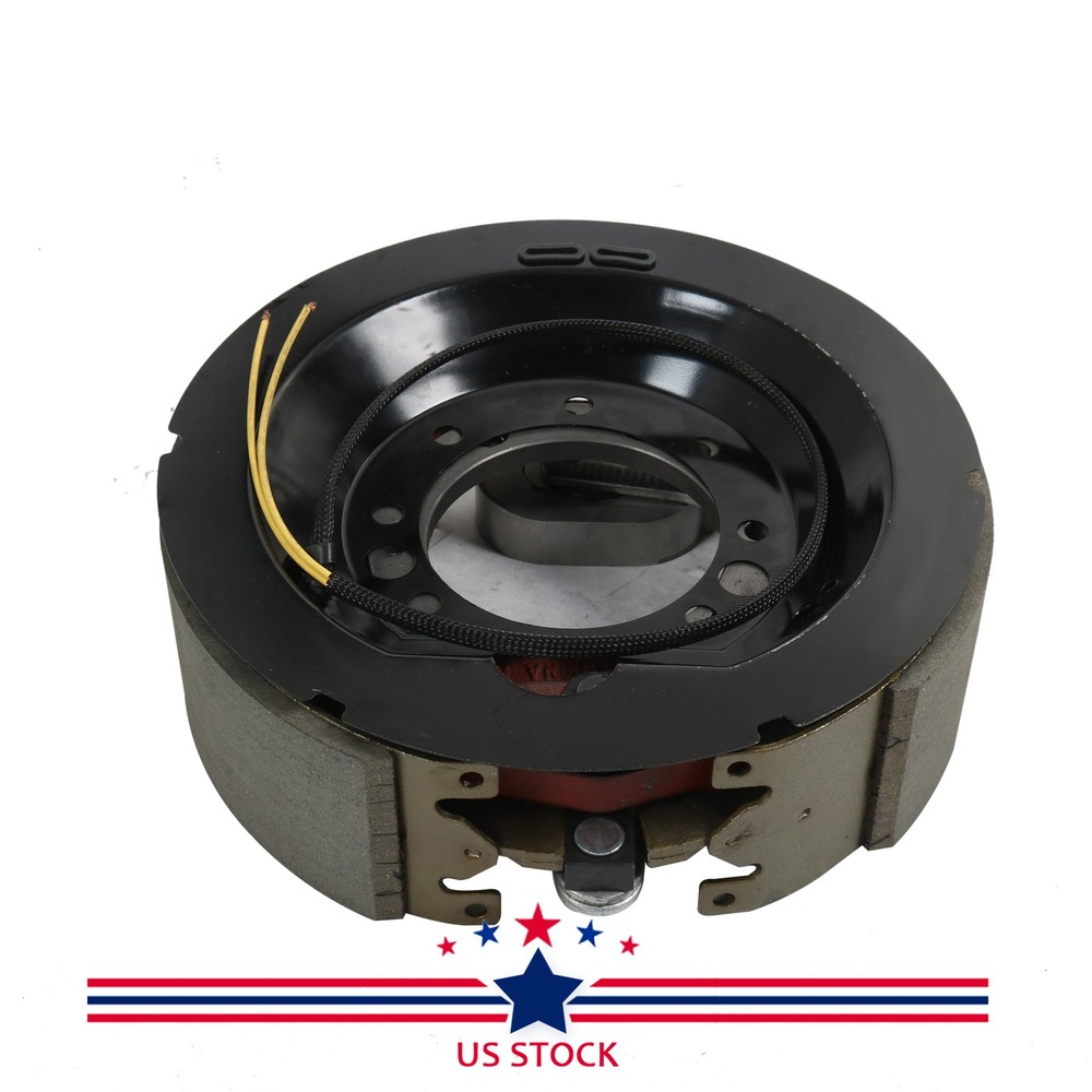 Pair Electric Trailer Brake Assembly For 10K lbs Axle w/Shields 12-1/4"x3-3/8"