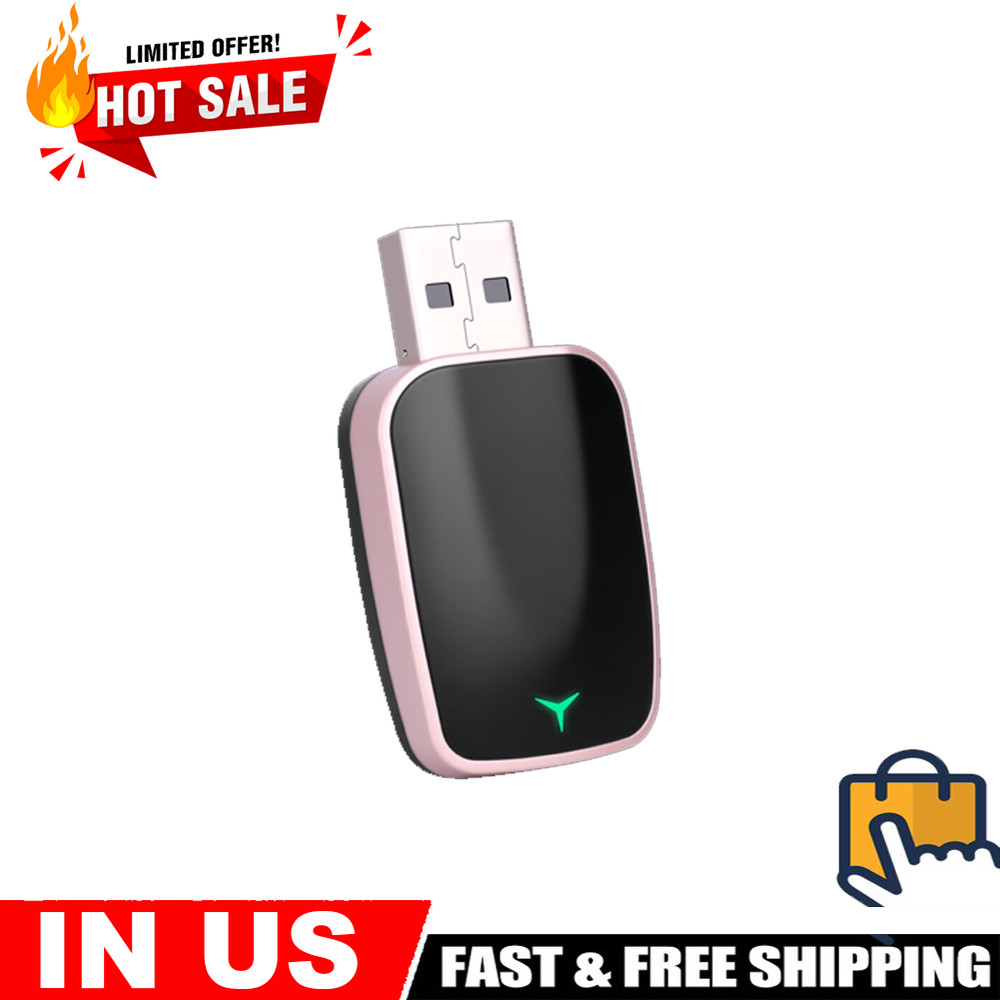 2-in-1 CarPlay&Android Auto Adapter - Wired/ Wireless, Plug&Play Compatibility