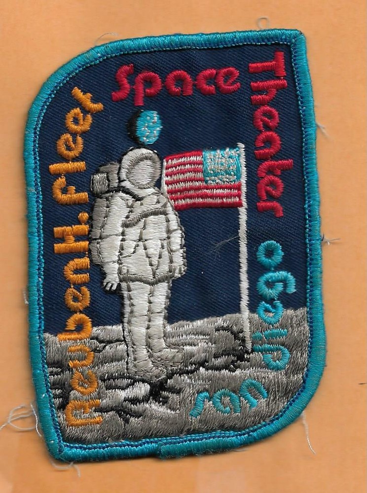 SPACE THEATER  SAN DIEGO  4"  LONG SPACE PATCH *