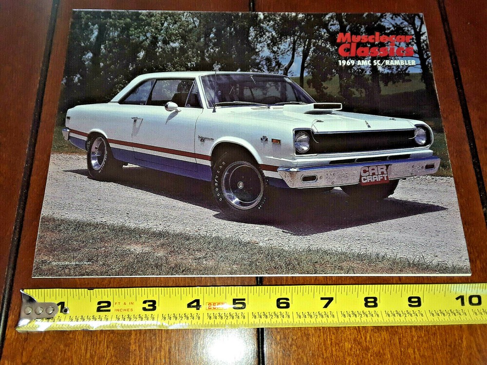 1969 AMC SC RAMBLER HURST ORIGINAL 1990 ARTICLE