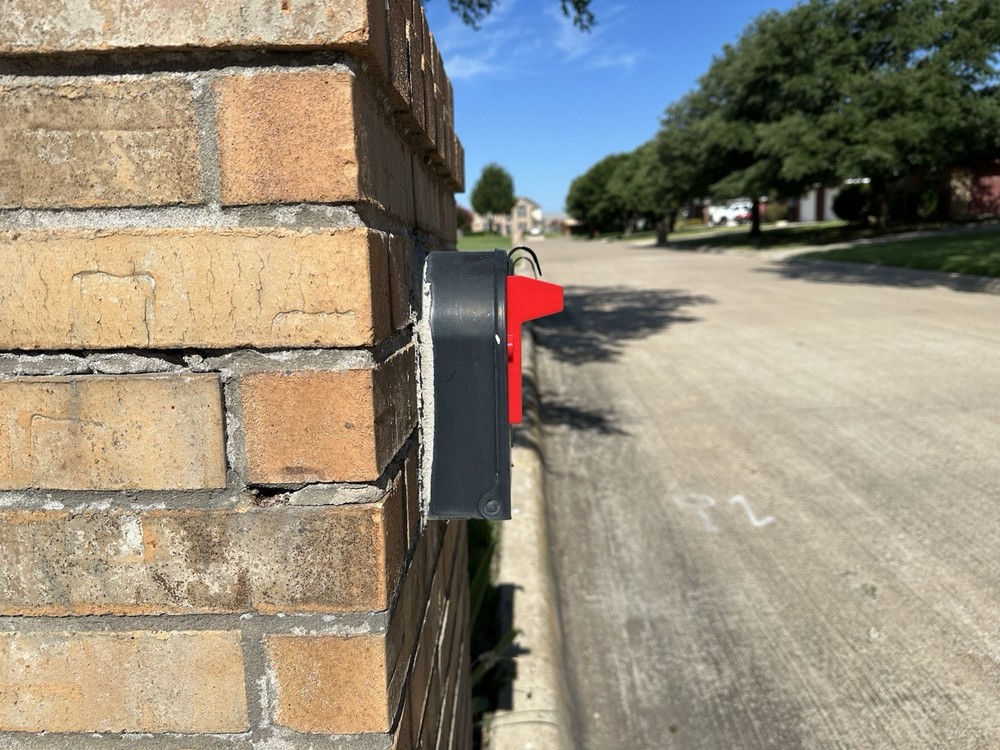 Mailbox Flag, Magnetic, Red, Standard Size