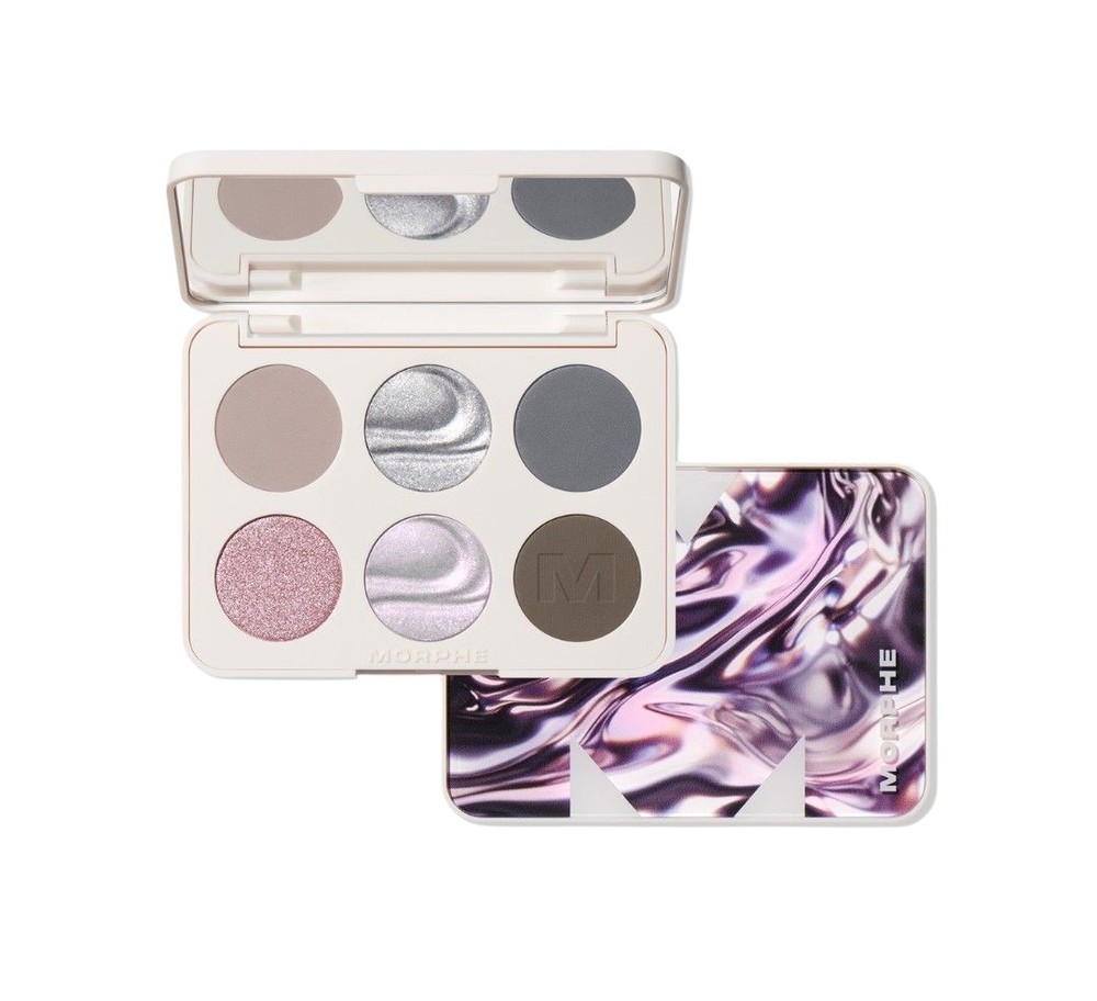 Morphe ChromaPlus Cyber Chrome Eyeshadow Palette, NEW IN BOX