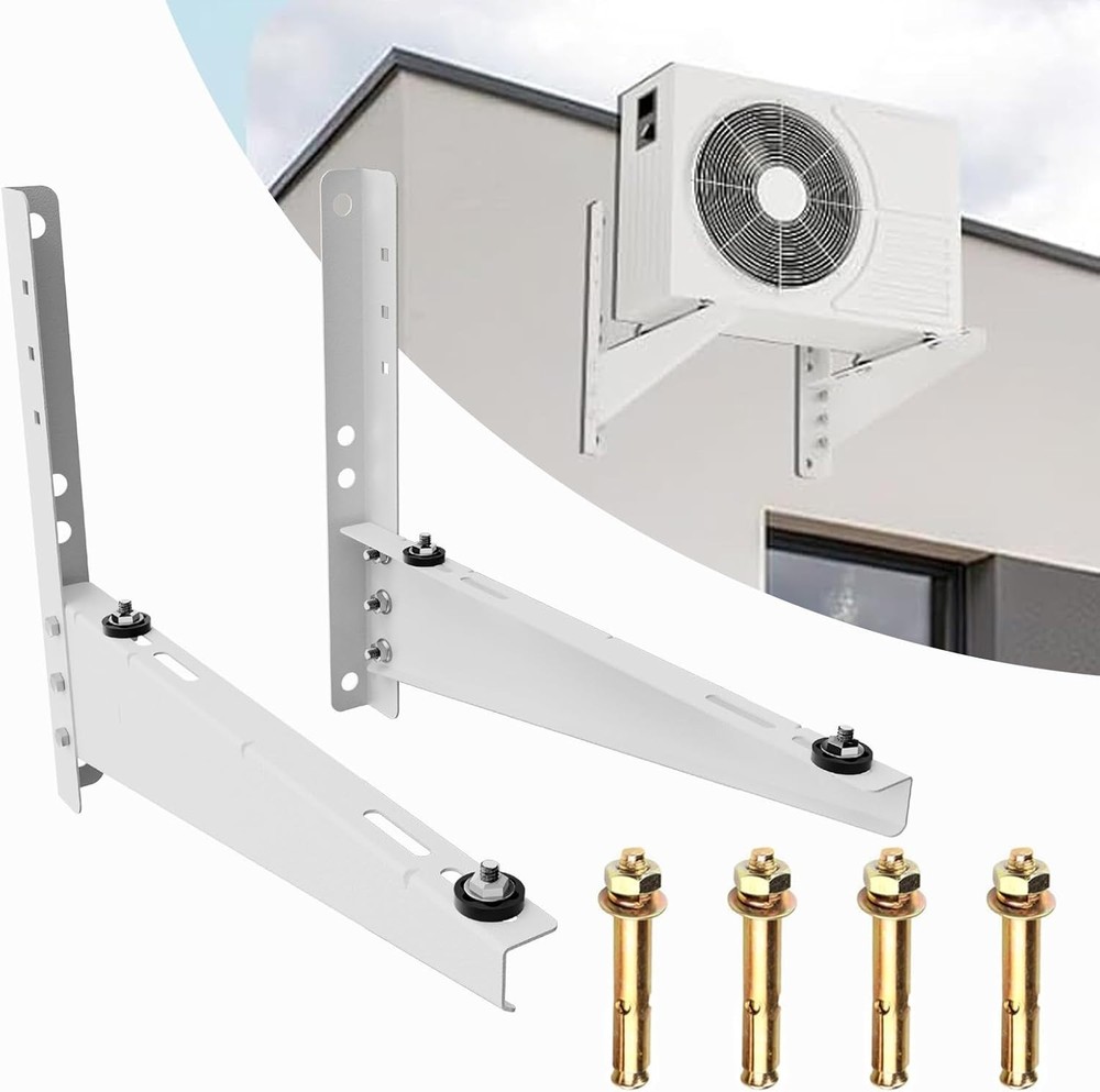 Mini Split Wall Mounting Bracket Support Heavy Duty AC Support Stand for Outside
