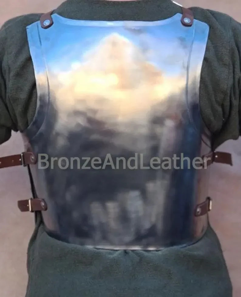 Cuirass (front and back cide) 18 guage steel