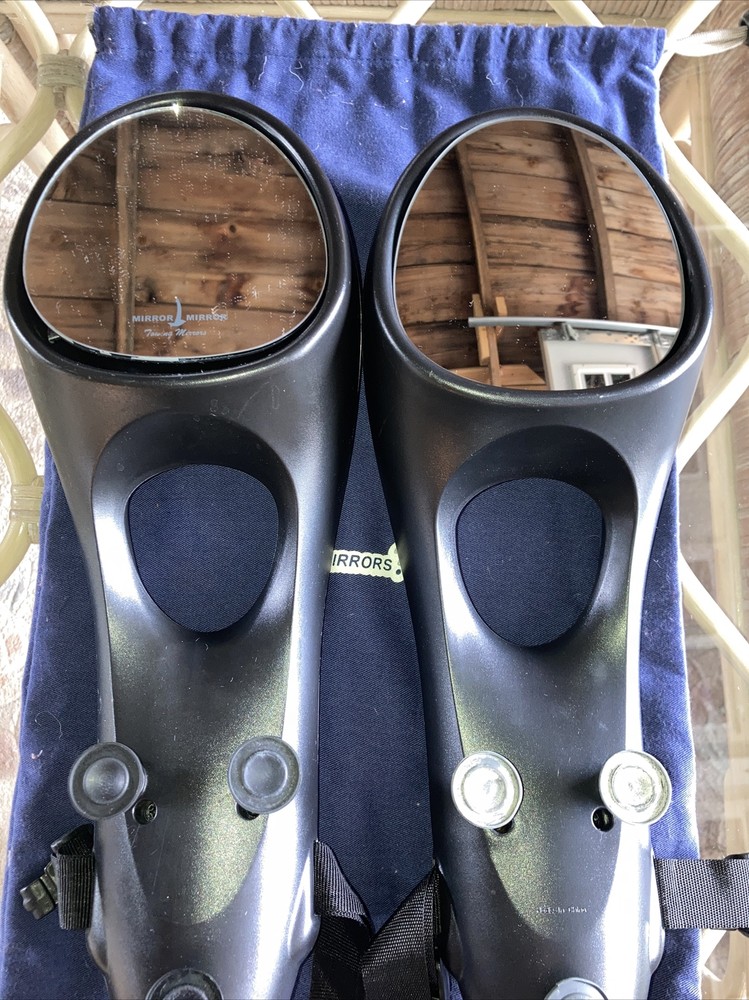 2 CIPA Universal Adjustable Towing Mirrors Fits Left And Right Side