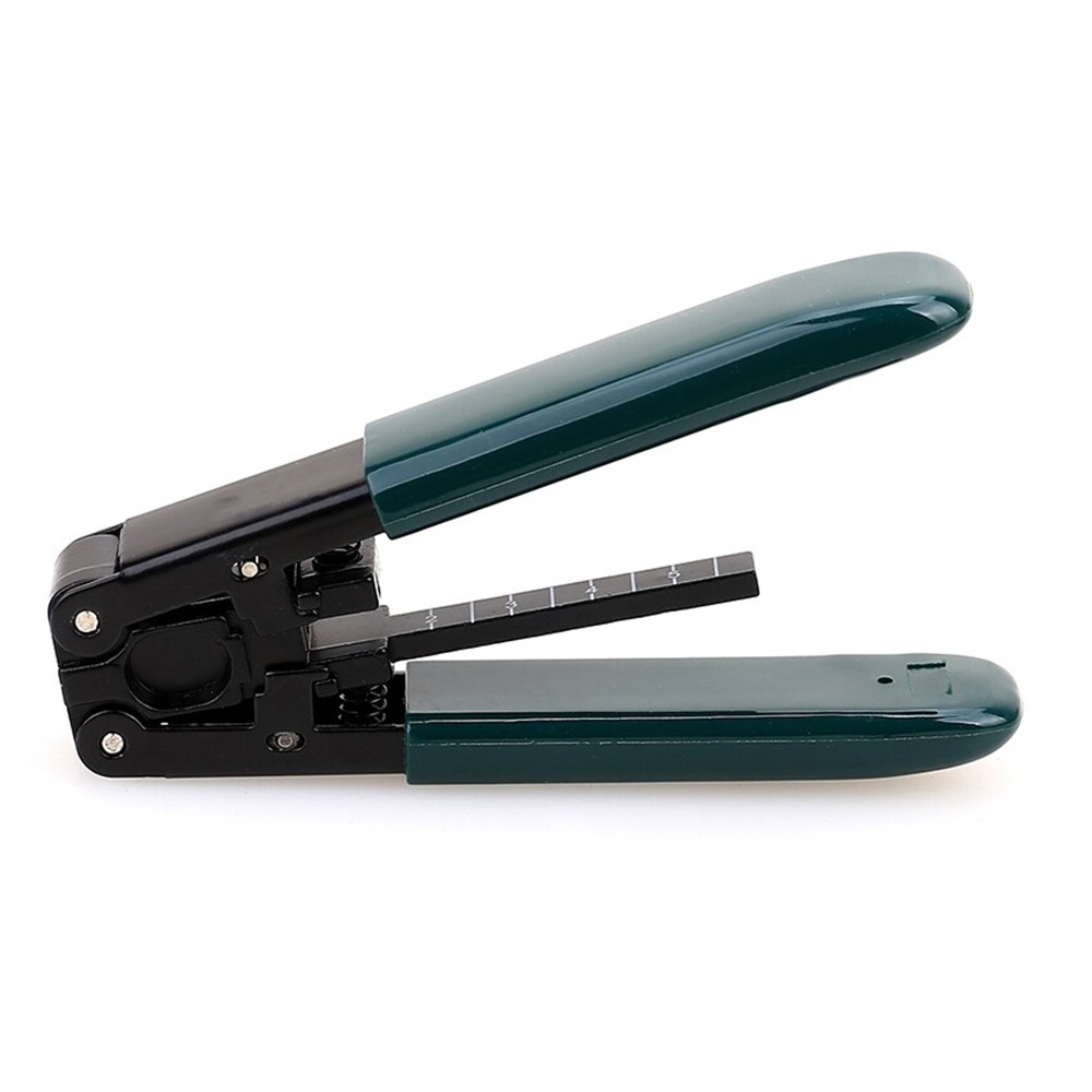Fiber Optic Stripper Optical Stripping Tool Cable Striping Plier For FTTH G657 ]