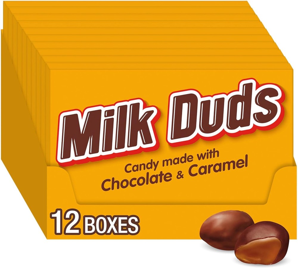 MILK DUDS Chocolate and Carel Candy Boxes, ()