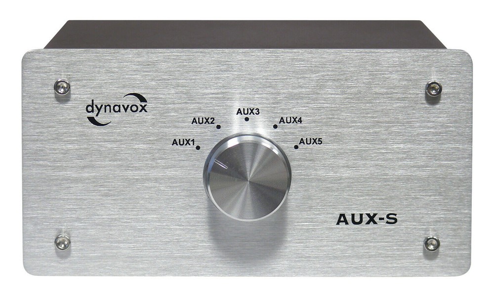 Dynavox Input Expansion / Switch AUX-S Silver Source Switcher