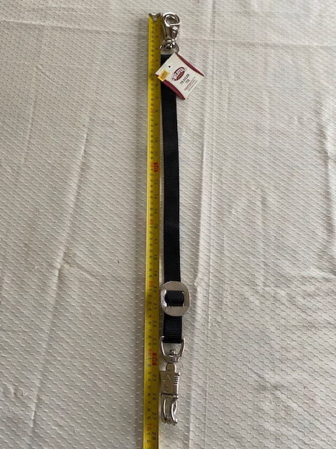 New Weaver Adjustable Trailer Tie, Black, 28"
