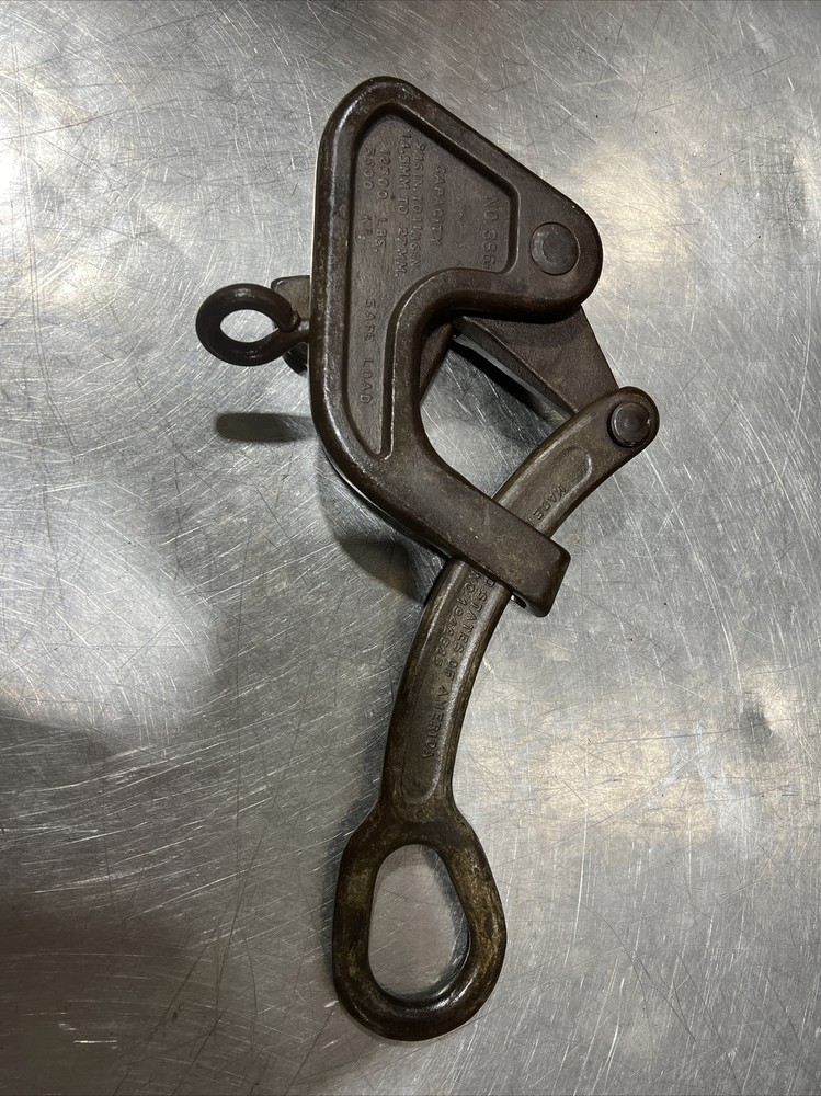 CRESCENT TOOL 386 CABLE WIRE GRIP PULLER 12,500 LBS CAP Used Surplus